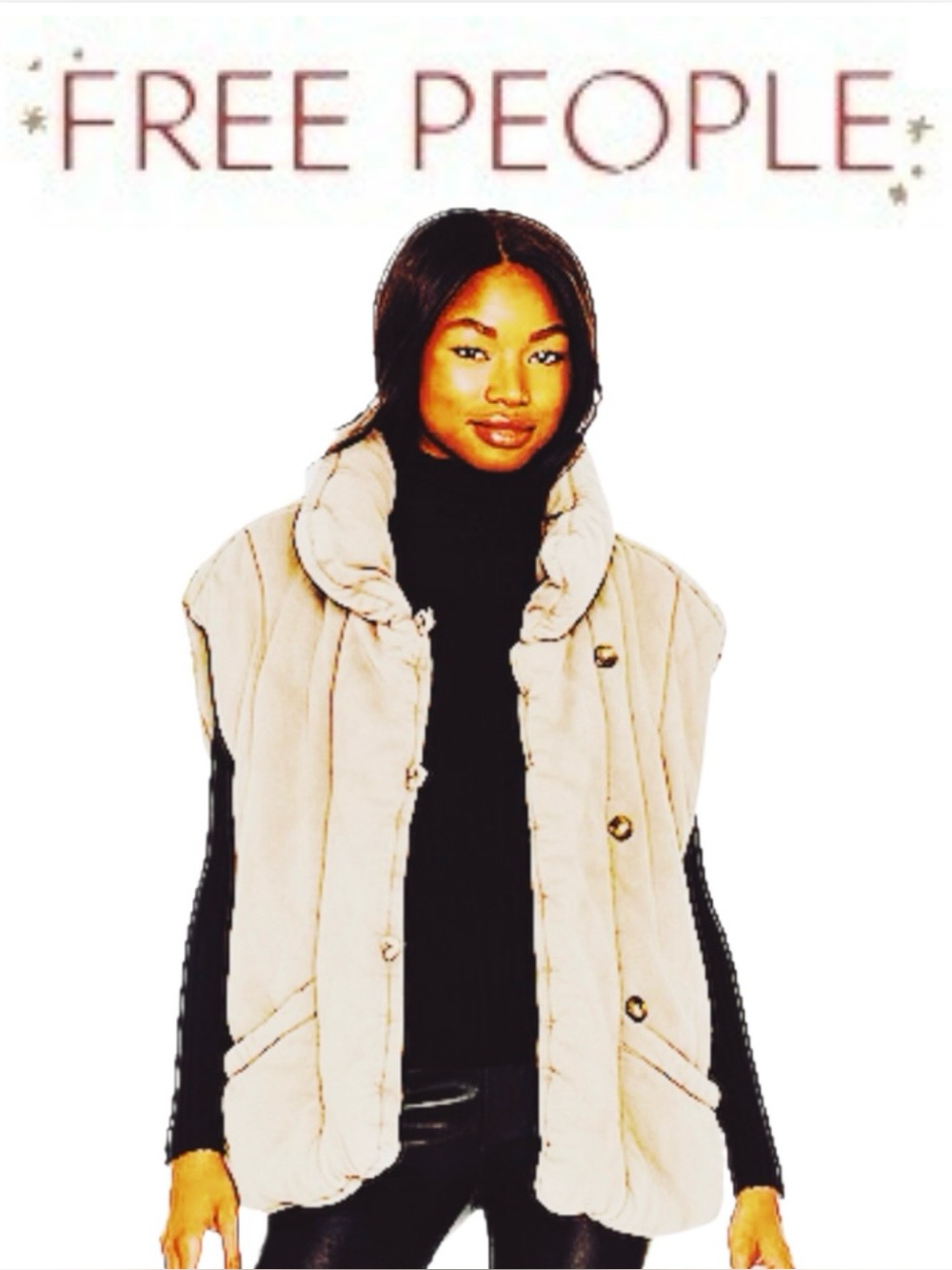 🆕 NEW Free People Quilted Puffer Vest 🆕